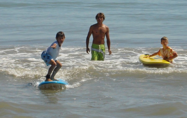  De pie sobre la mesa 